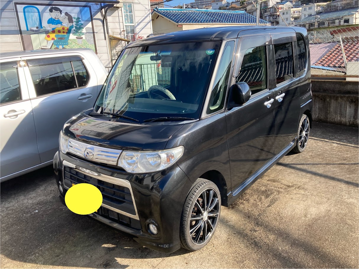 中古車　タントカスタム　納車いたしました