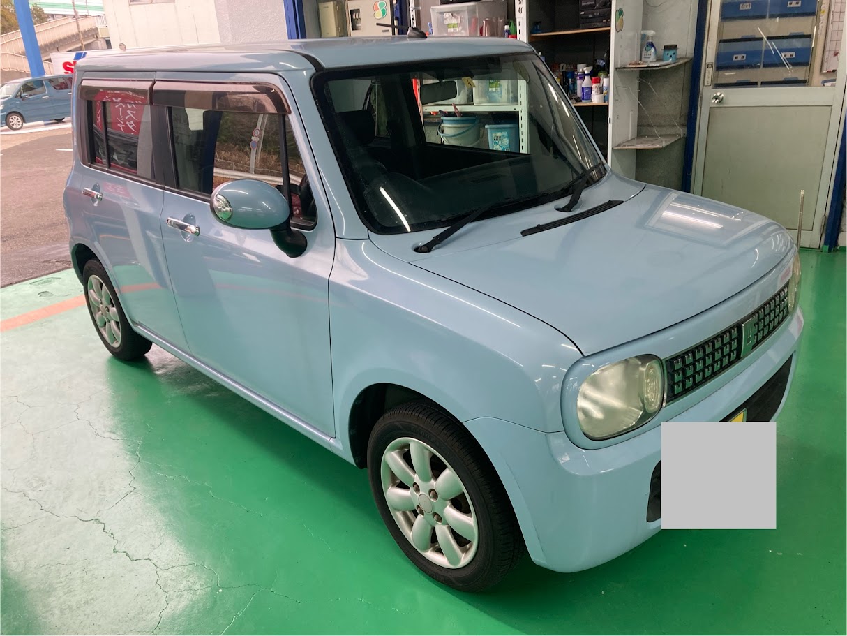 中古車　アルトラパン　納車いたしました