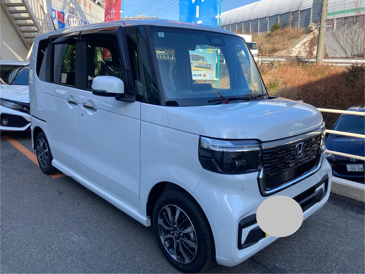 新車　N-BOX　納車いたしました