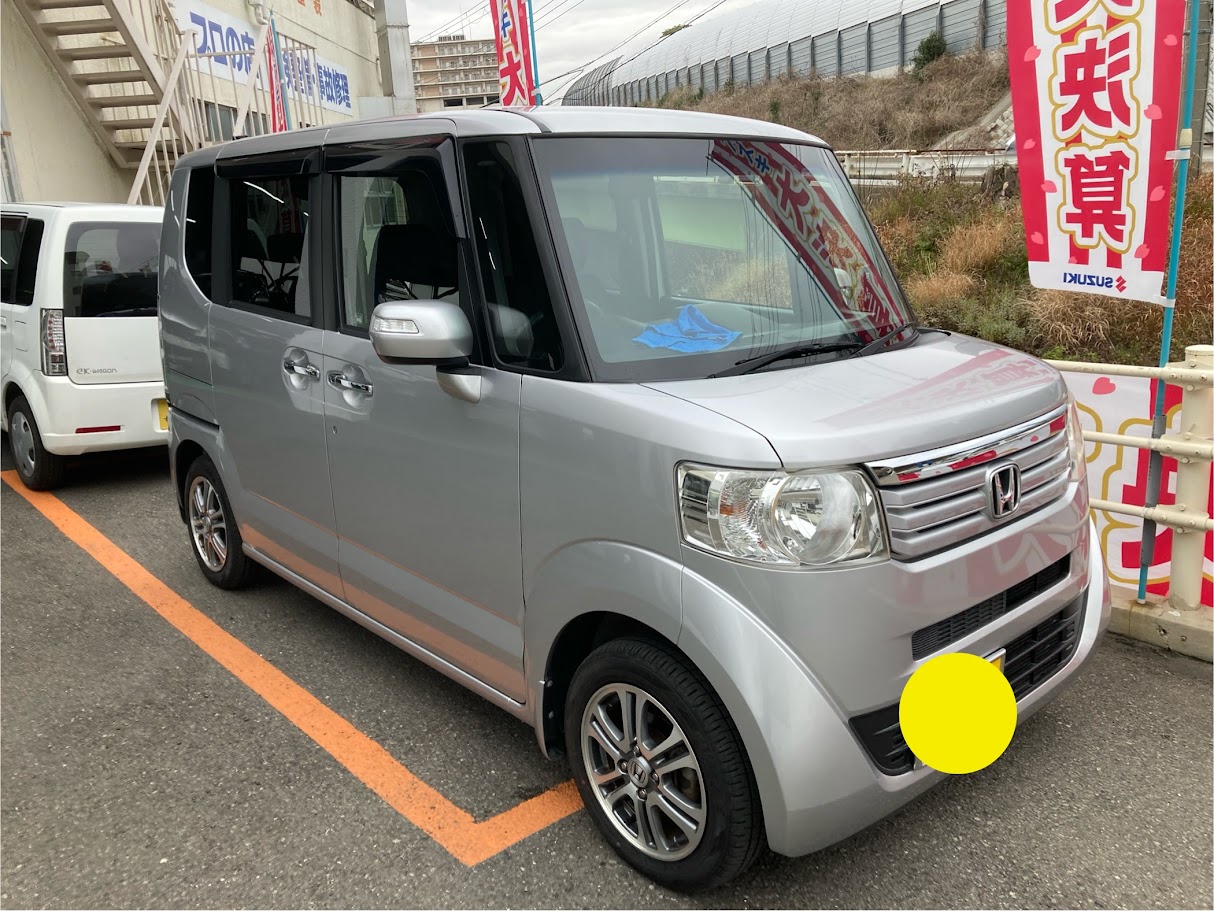 中古車　N-BOX+　納車いたしました