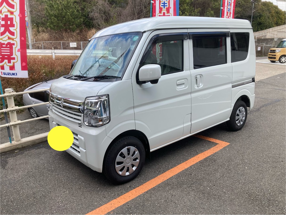 新車　エブリ　納車いたしました