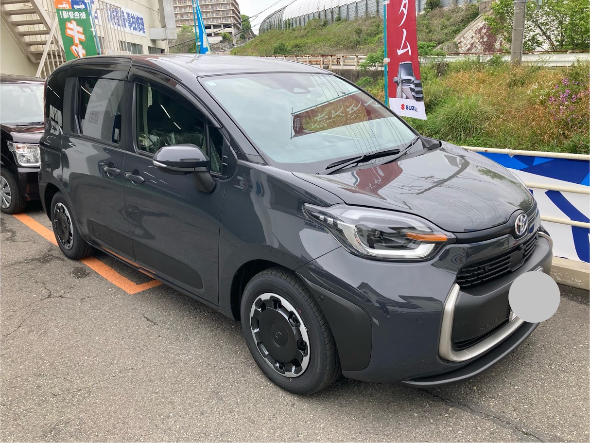 新車　シエンタ　納車いたしました