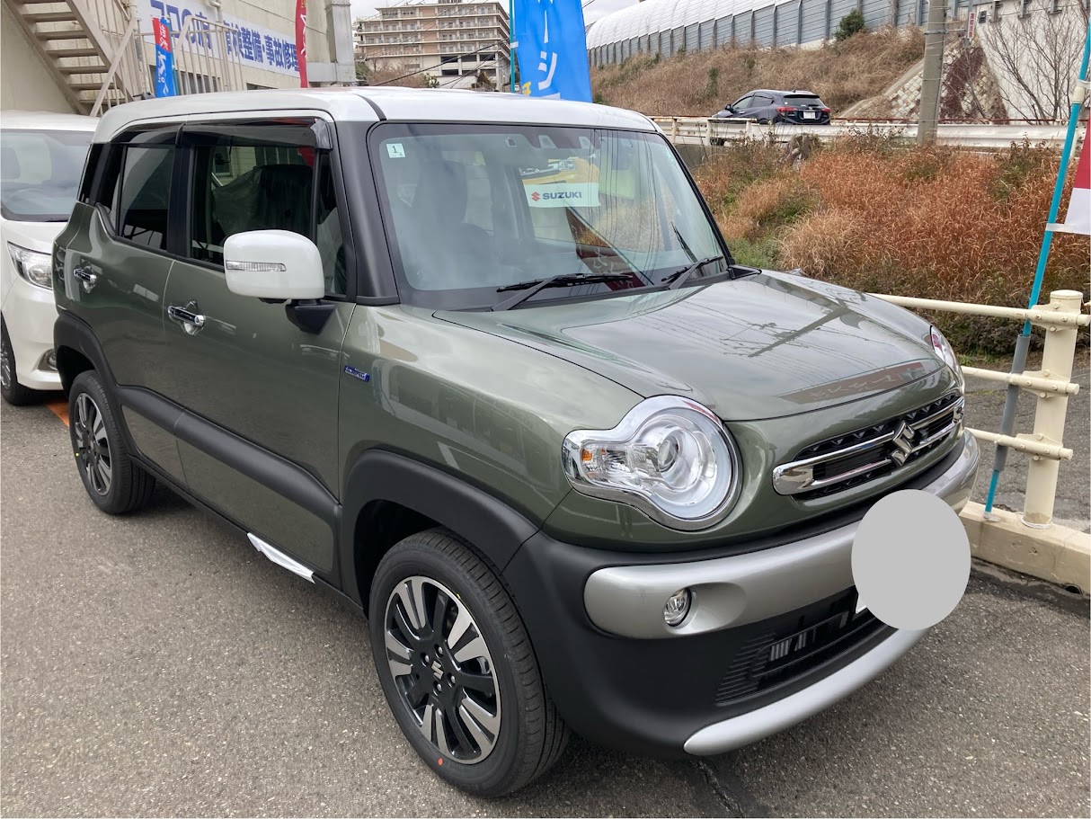 新車　クロスビー　納車いたしました