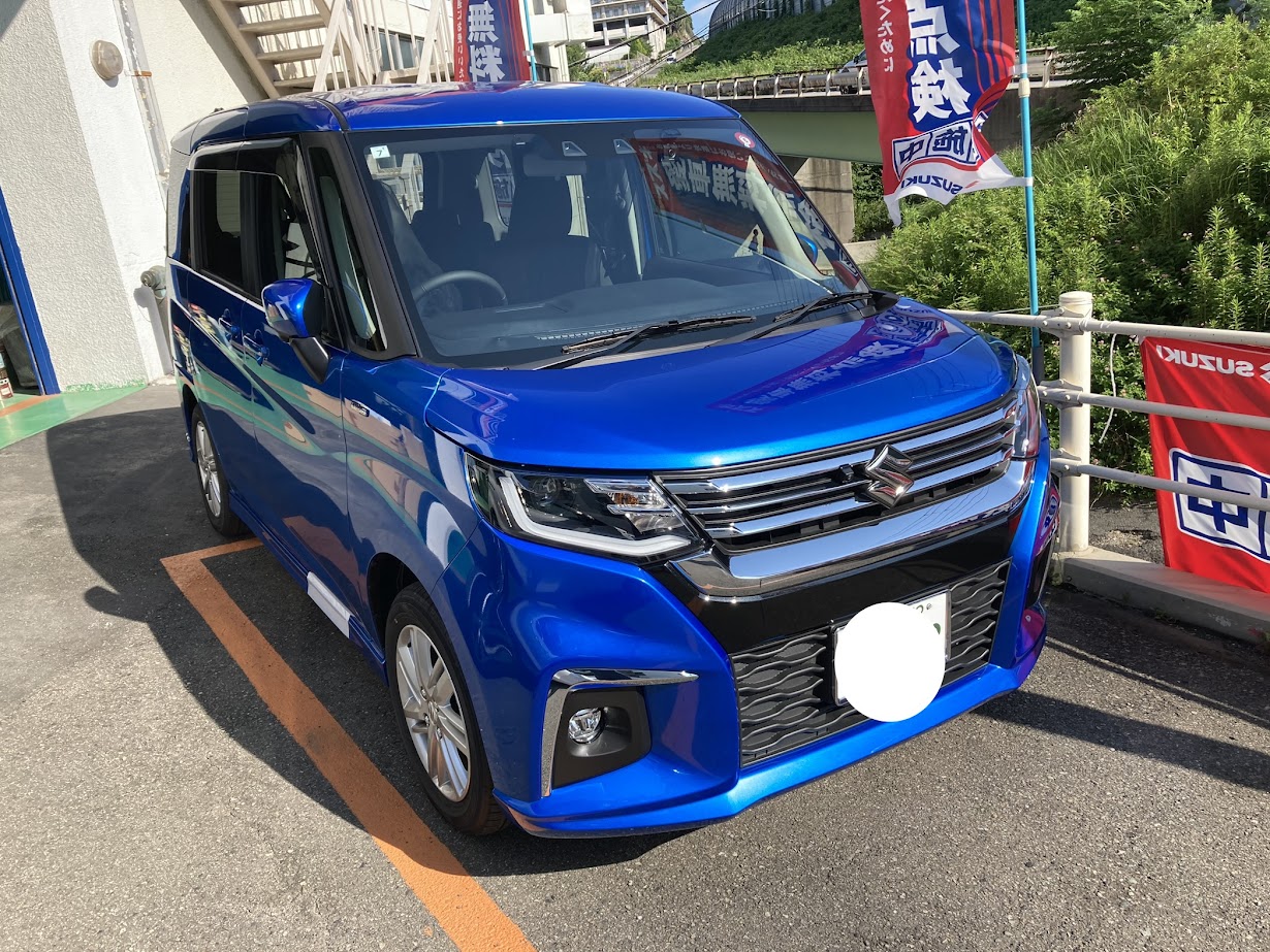 新車　ソリオ　HV　納車いたしました