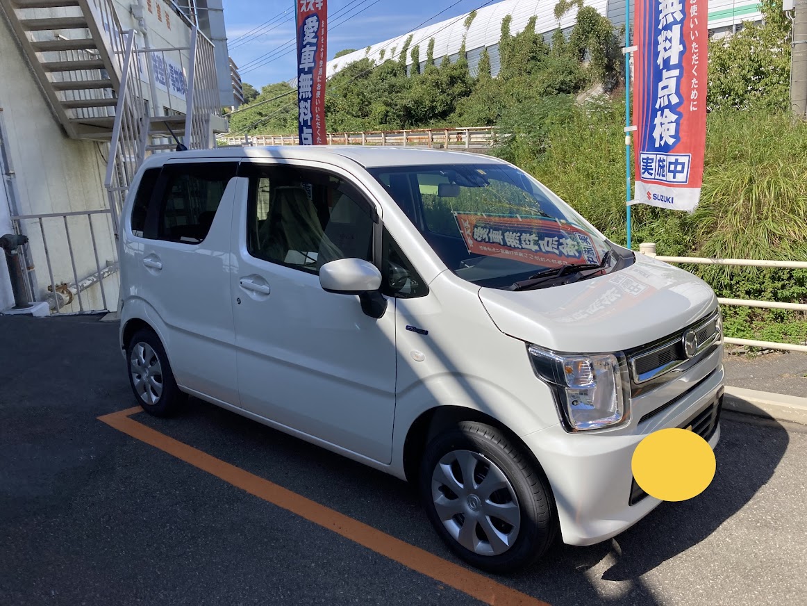 新車　スズキワゴンR　納車いたしました