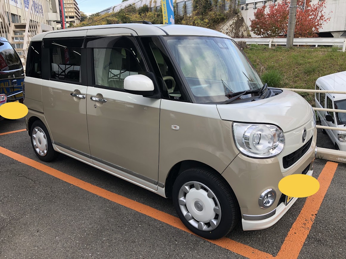 中古車　ダイハツムーヴキャンパス　納車いたしました